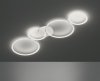 Nowoczesna dekoracyjna lampa sufitowa biały plafon RONDO 622610431 TRIO
